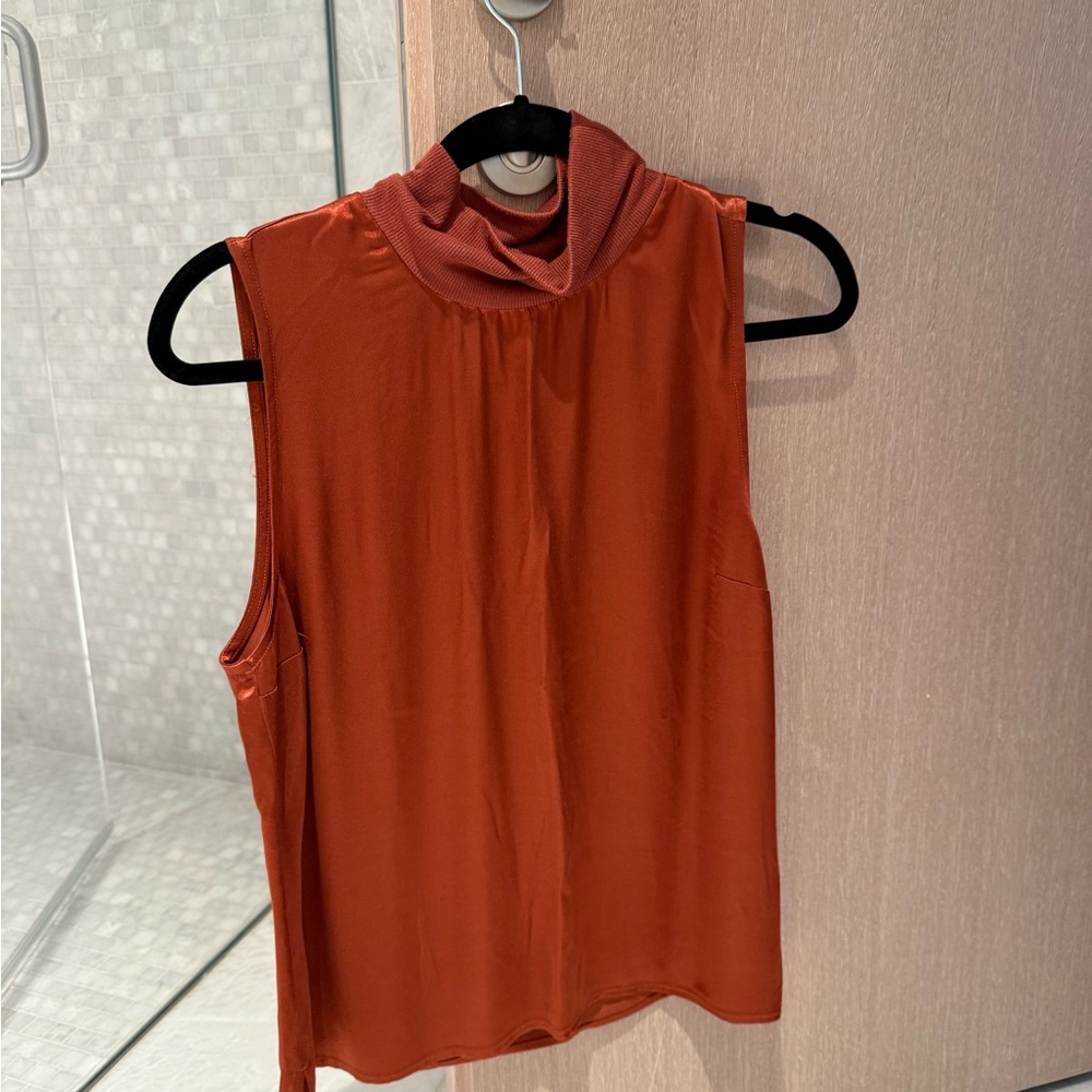 Nation LTD Burnt Red Halter Top